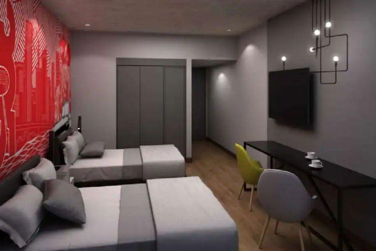 ホテル Radisson Red Miami Airport マイアミ・スプリングス エクステリア 写真